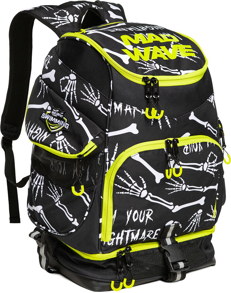 MAD WAVE DUŻY PLECAK BACPACK MAD TEAM  BLACK WZÓR M112901002W