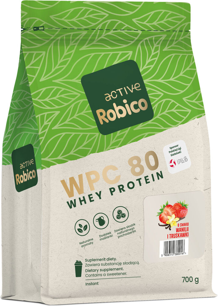 Robico Activ WPC80 700g koncentrat białka serwatkowego